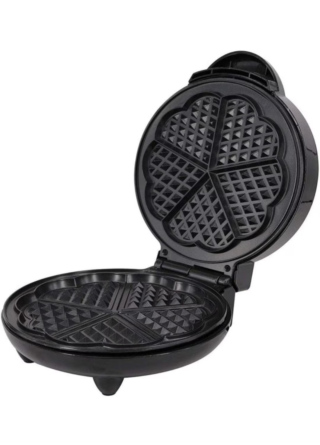 Sprintee Electric Waffle Maker - Non-Stick, Adjustable Temperature Control, Stainless Steel Waffle Iron for Perfect Belgian Waffles