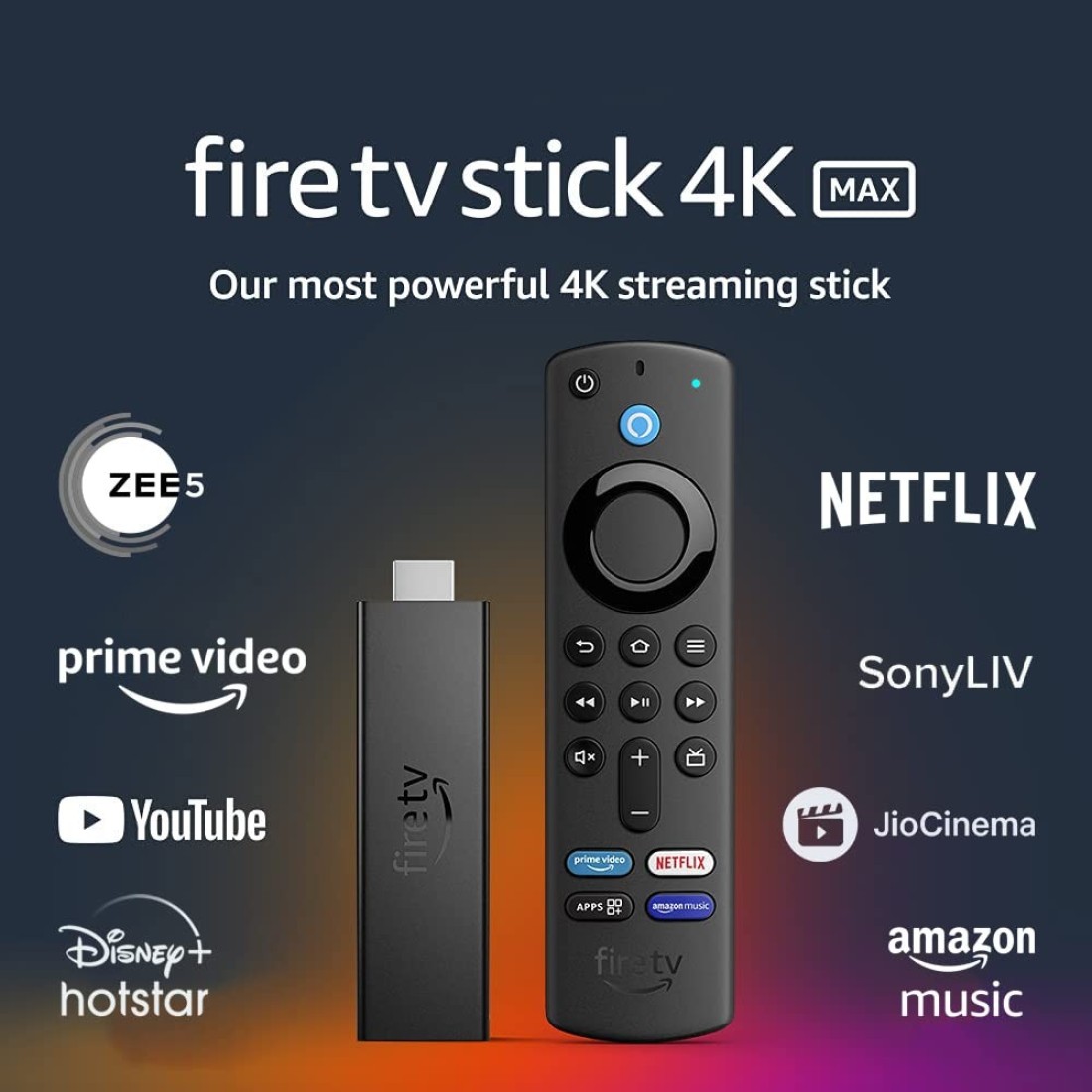 Fire TV Stick 4K streaming device