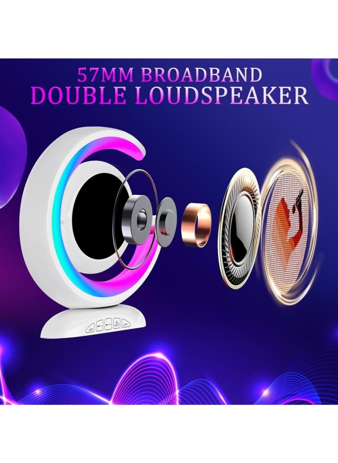 Kids Karaoke Machines For Girls With 2 Wireless Microphone Karaoke Machine Kids Adults With Voice Changing And LED Lights Boys Girls Birthday Party Toys Gifts