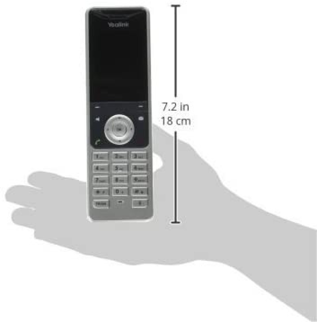 Yealink Yea-W56H Hd Dect Expansion Handset For Cordless Voip Phone And Device