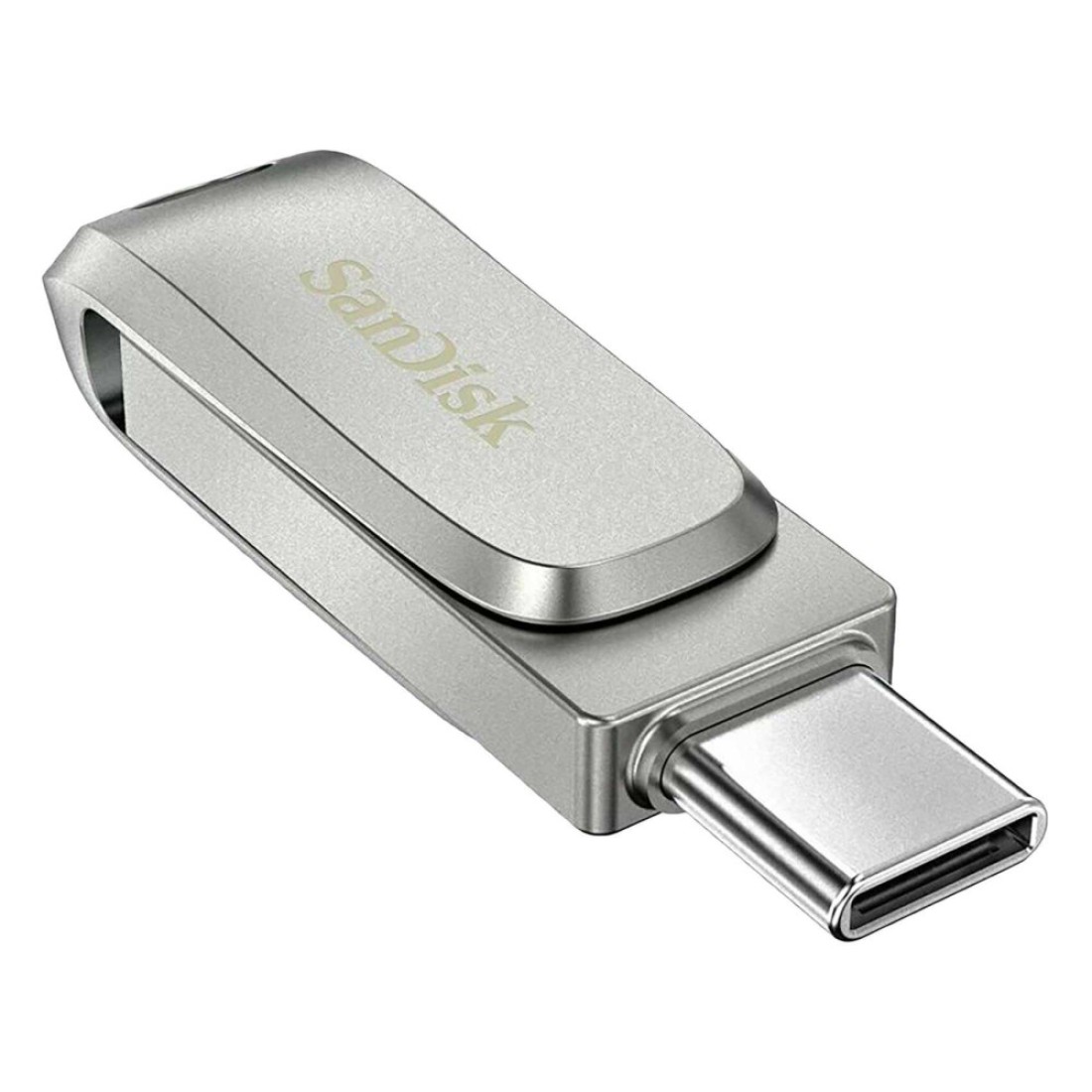 سانديسك ألترا محرك أقراص USB فاخر مزدوج نوع-C محرك فلاش 256 غيغابايت