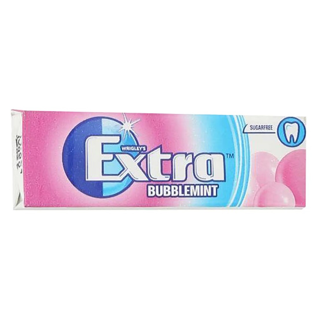 Wrigley&#39;s Extra Bubblemint Sugarfree Chewing Gum, 14g