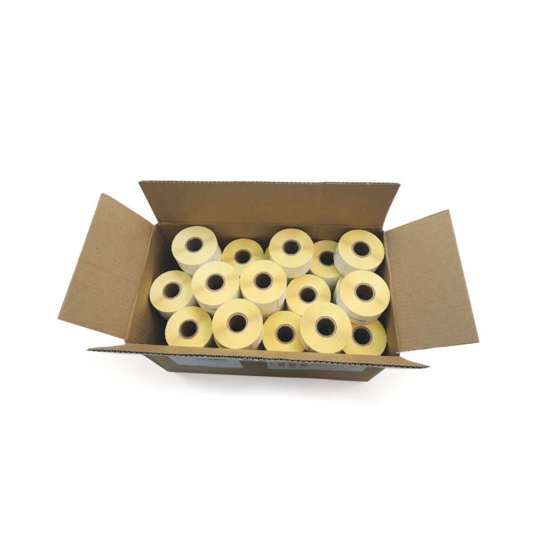 OSCAR Sticker Label 38x25 mm for Barcode Label Printer Direct Thermal &amp; Thermal Transfer 1000 Labels per Roll Detail Size 38.1 x 25.4 mm 1 Inch Core (5 Rolls)