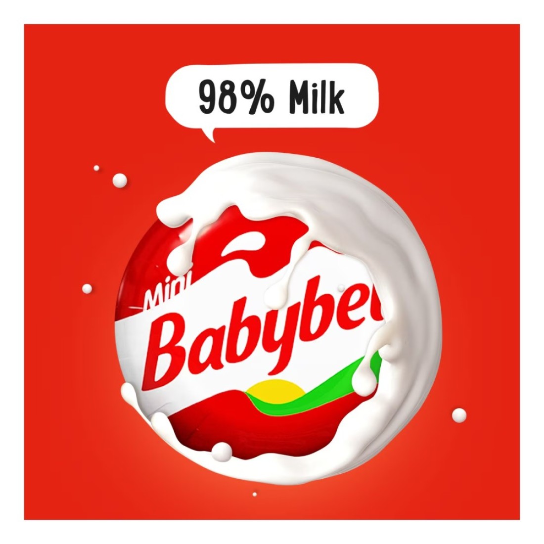 Mini Babybel Original Cheese Snack Pack of 12 Pieces 240g