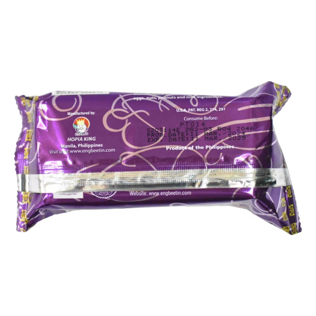 Eng Bee Tin Hopia Ube Purple Yam Cake 150g