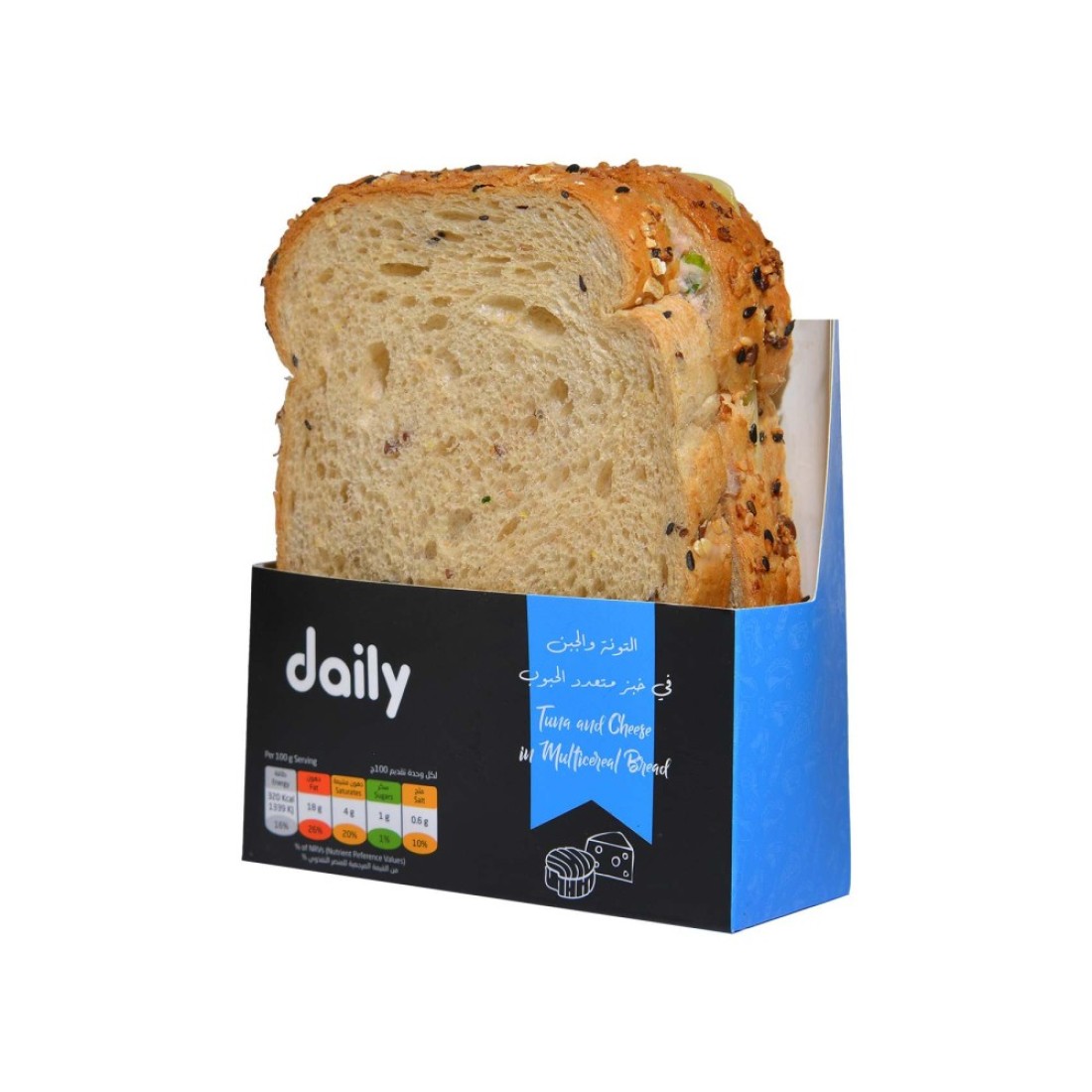 Tuna Cheese SW Cereal Bread 220g
