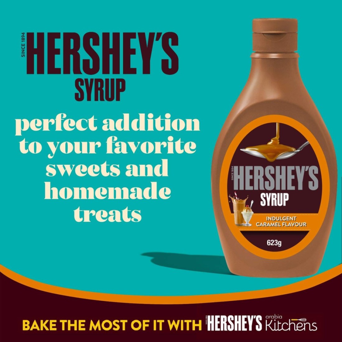 Hershey&#39;s Caramel Syrup 623g