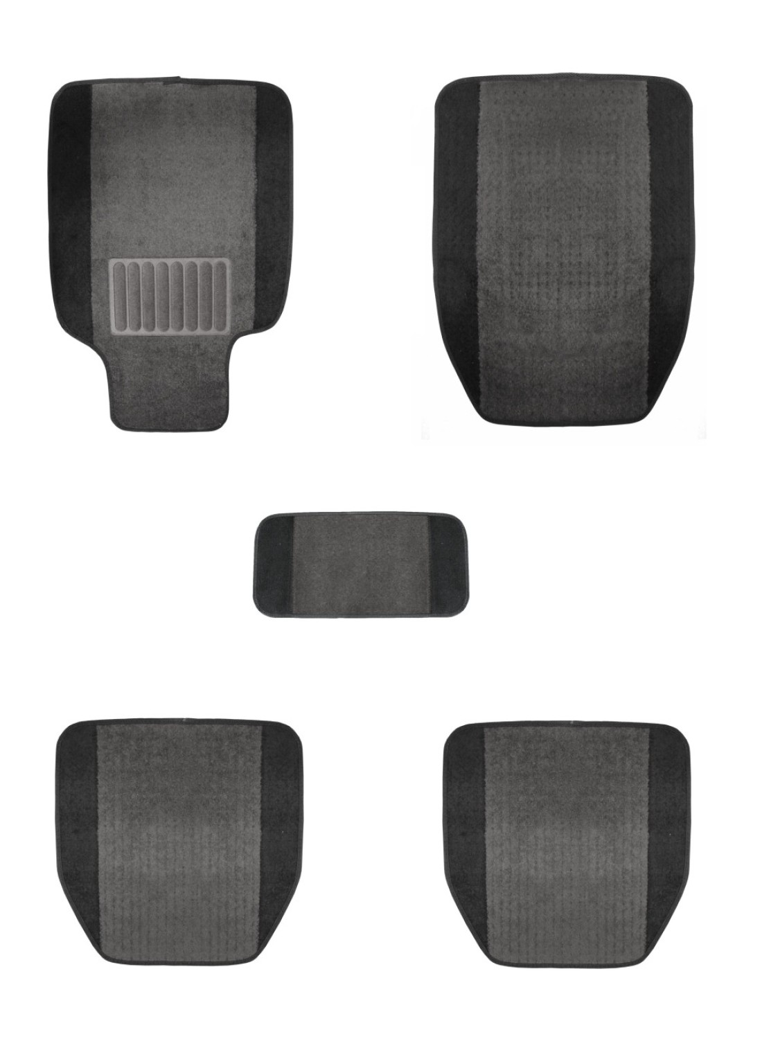 X-cessories Deluxe Heavy Duty Car Mat 5 Pieces Set Grey