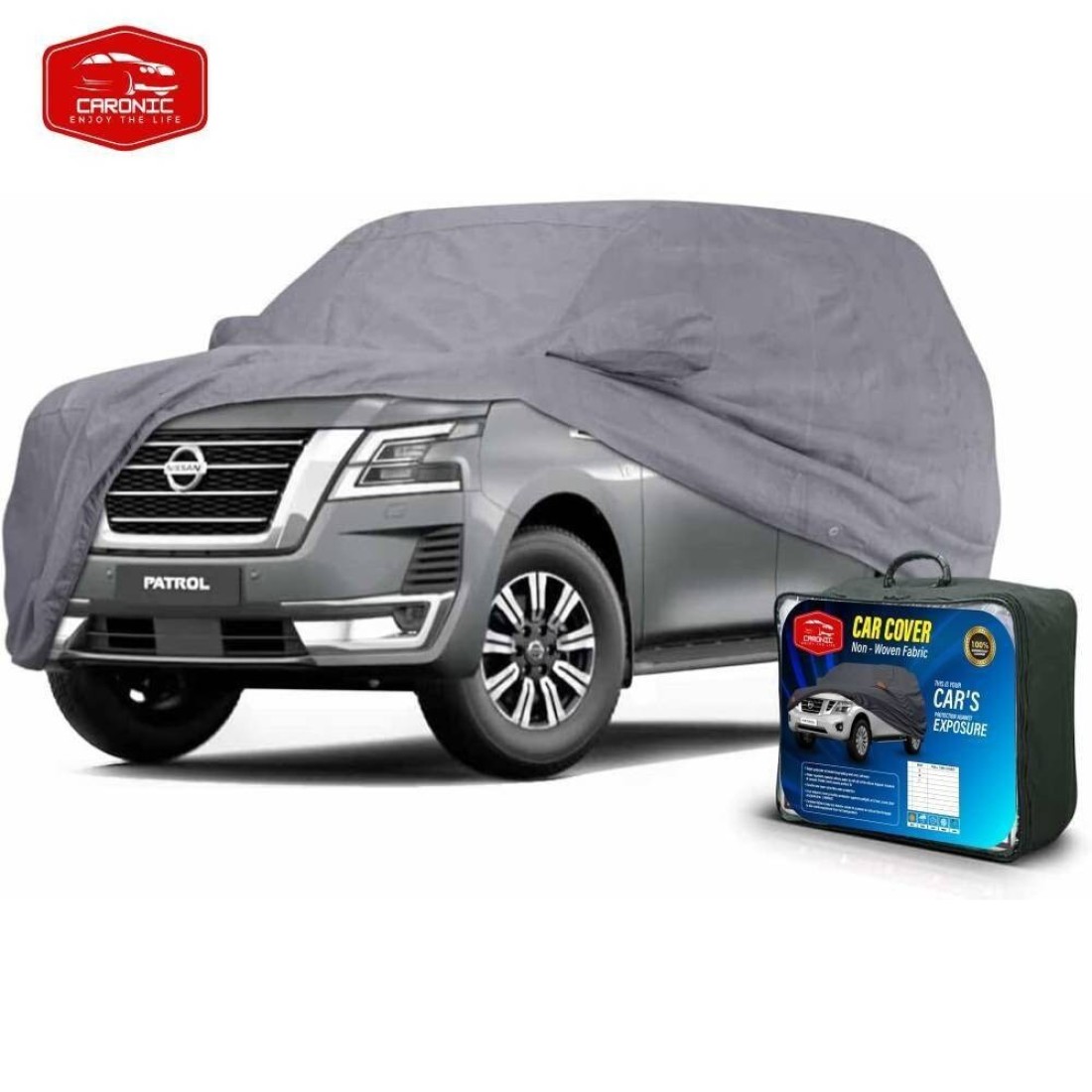 CAR FLUX Premium Protective Car Cover For Toyota Raize, Waterproof, Dustproof, Scratch And UV Protection Full body Cover