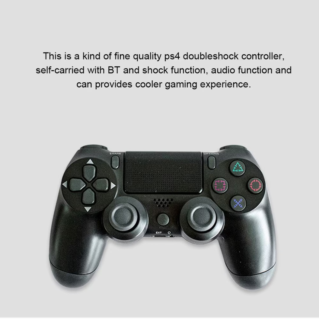 Generic-Ps4 Doubleshock Controller TV Video Game Player BT Control Gamepad Red