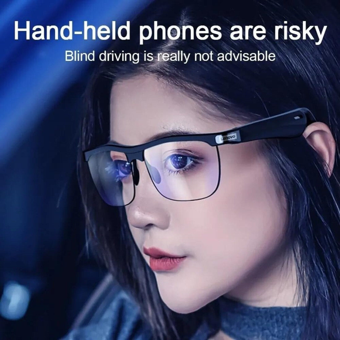 Smart Glasses &ndash; Polarized Bluetooth Sunglasses with Built-In Audio Mic &amp; Open Ear Speakers, UV Protection, Voice Control, Wireless Bluetooth Sunglasses