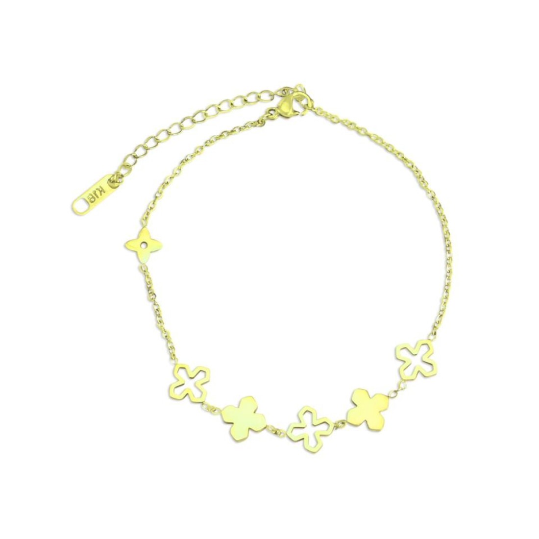 Aiwanto Anklet Ankle Chain Flower Anklet Bracelet