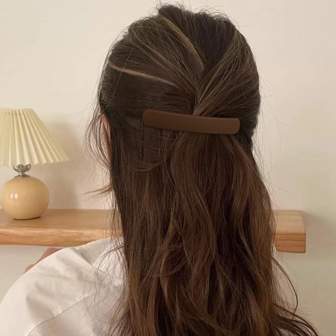 Hair Claw Clips for Women 3Pcs Matte Barrettes for Thin Fine Hair 354 Flat Pins French Clips for Short Medium Hair Hair Accessories Gifts