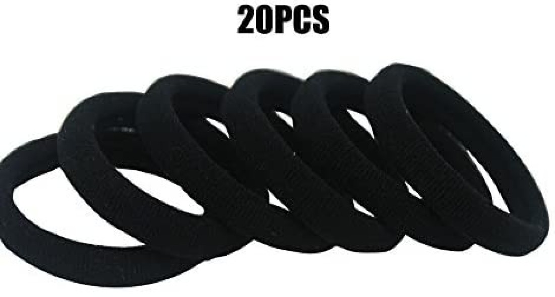 Generic - 20 Pcs Girl Elastic Hair Ties Band Rope Ponytail Bracelet Rubber String