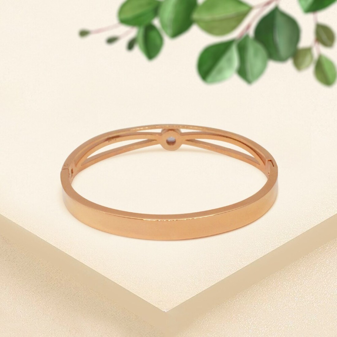 JANNAH Women&#39;s Fashion Bracelet | Pearl Design Thin Cross Bangle with Cubic Zirconia Inlaid Bangle Jewelry Gifts for Women Ladies