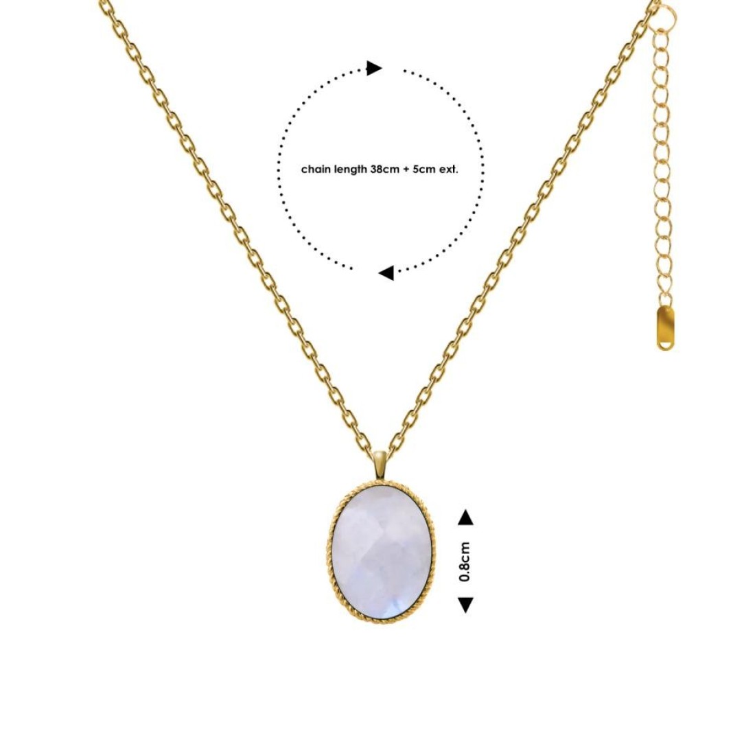 Aiwanto Necklace for Ladies Neck chain