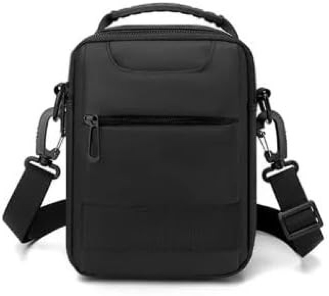 Multi purpose Adjustable Left or Right Shoulder Backpack for Travel Hiking Cycling Black Model-888