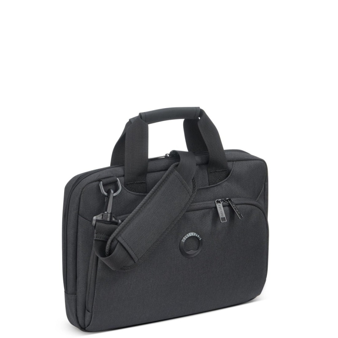 Esplanade 1 Compartment Backpack Satchel Deep Black