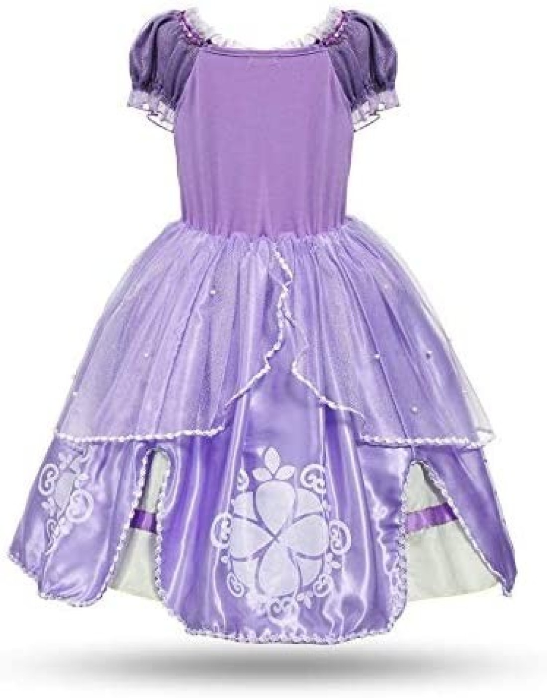 Aiwanto Dress for Girl's Princess Dress for Girl's Party Wear children Dress(130cm)