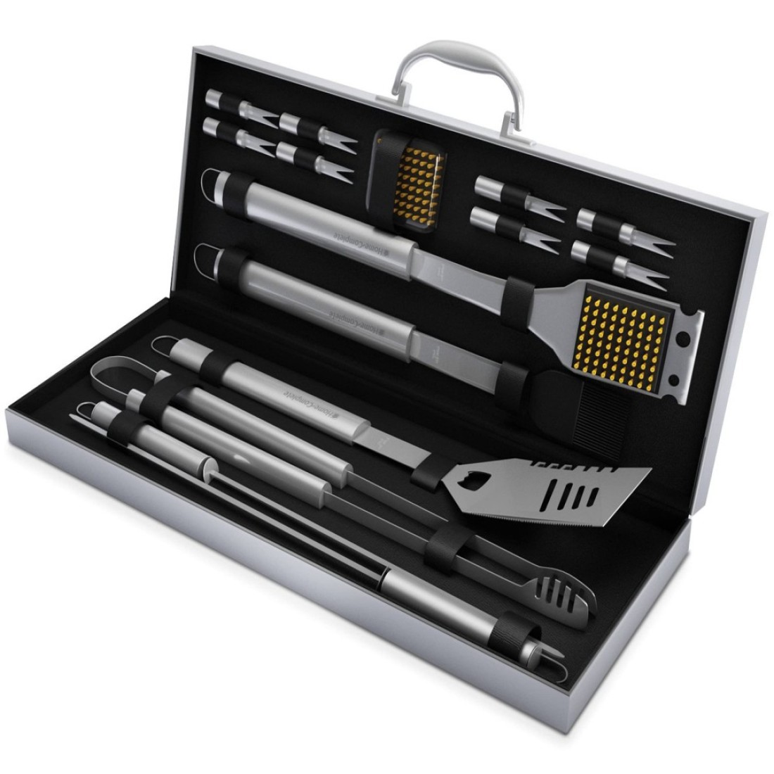 BBQ Grill Accessories 16PC Kitchen Utensils Set Barbecue Tool Kit for Anniversary Birt
