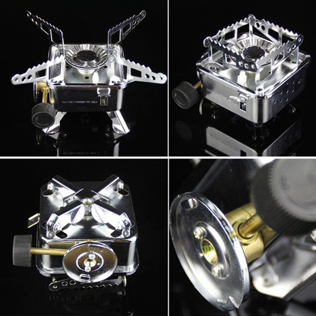 Tomshoo-Outdoor Gas Stove Folding Camping Stove Portable Cooking Stove Hiking Backpacking Picnic