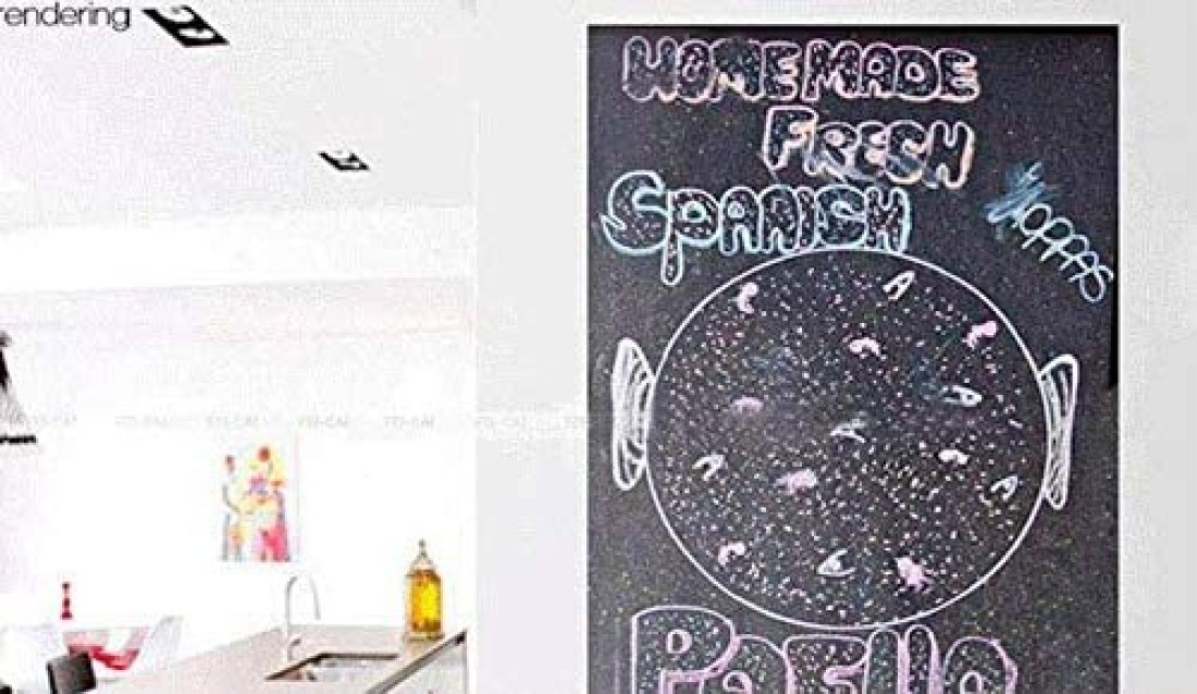 Generic Chalk Board, Blackboard Stickers Removable, Chalkboard Wall Sticker 200cm X 45 cm