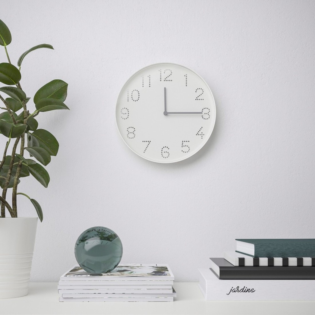 Wallclock The Colour Of The Wall Is Visible Through 25cm