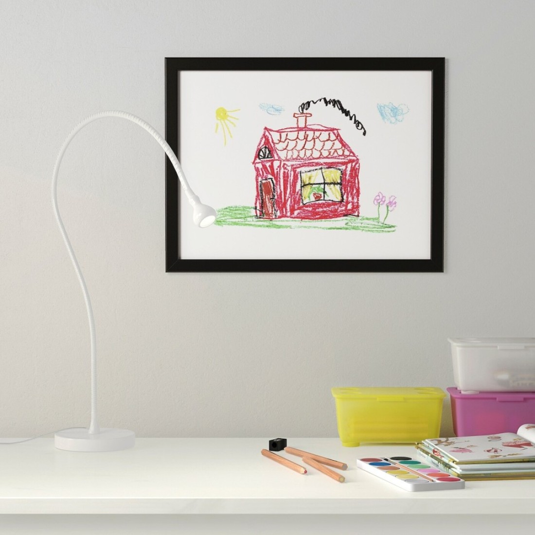 Frame Can Be Used Hanging Or Standing Both Horizontally Black 30X40cm