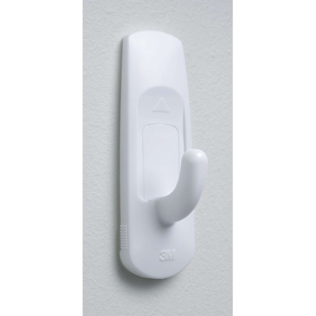 Command 17001ES Utility Hooks, medium, Holds 1.36 Kg. each hook, white color. 2 hooks and 4 strips/pack
