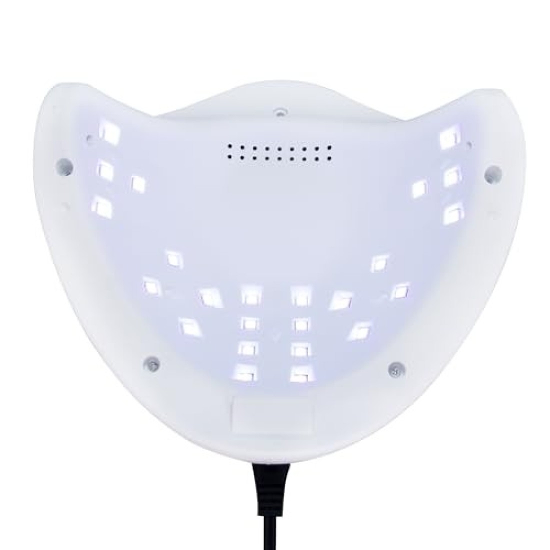 SUN5 UV LED Nail Lamp 2.0-48W Smart Painless Curing, Gel Polish Dryer - White