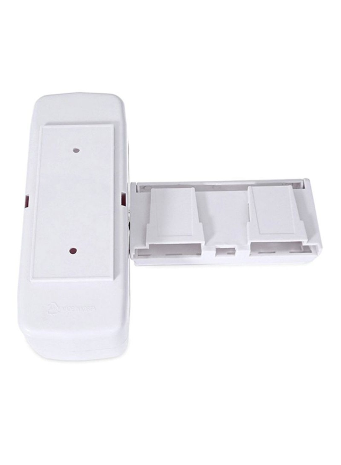Generic Automatic Toothpaste Dispenser And Toothbrush Holder White 155X60X60cm