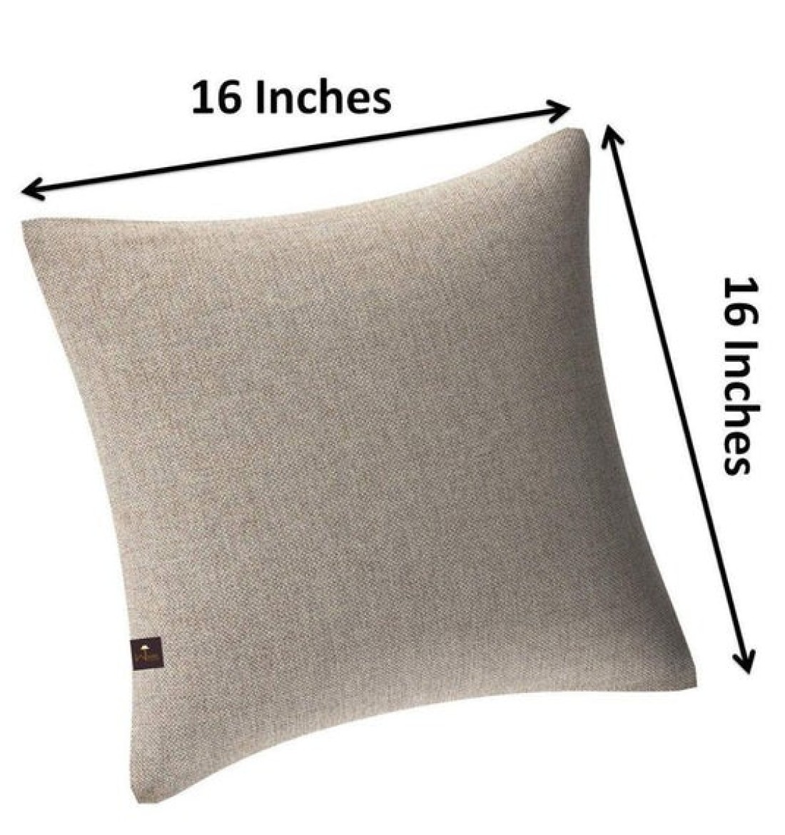 Raafi Multi-color Jute Cushion Covers (Set of 3)