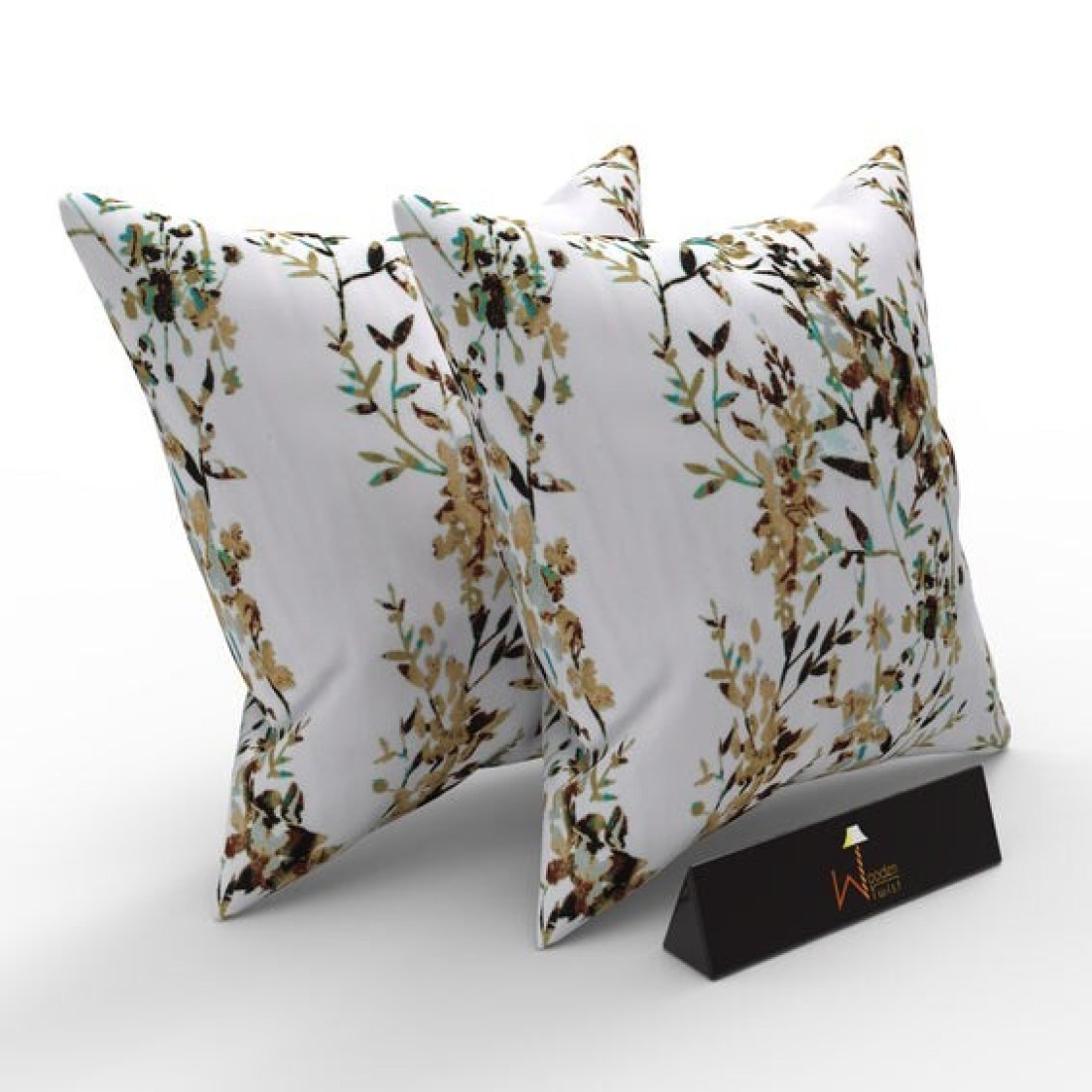 Gardenia Natural Jute &amp; Cotton Fabric Cushion Cover