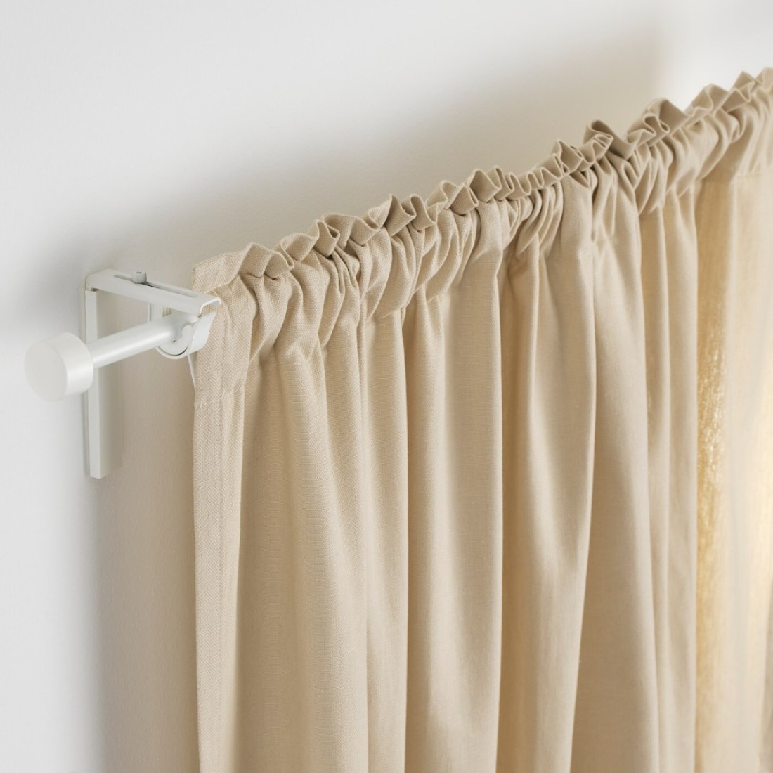 Curtain Rod Expression Of The Curtain Rod By Changing To Different Finials 70-120cm