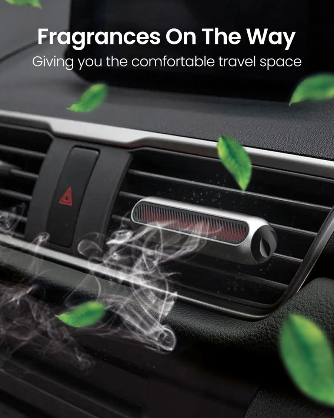 Moxedo Aromatherapy Car Diffuser Clip Perfume Air Freshener Long Lasting Fragrance with Aroma Oil for Car Air Vent