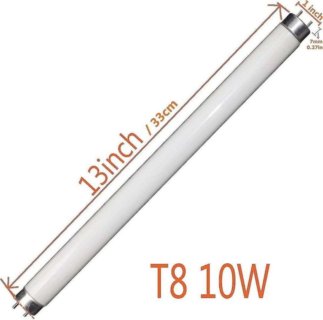 UV/BL T8 10W FLY KILLER TUBE 2 PCS, 13 INCHES(33CM)
