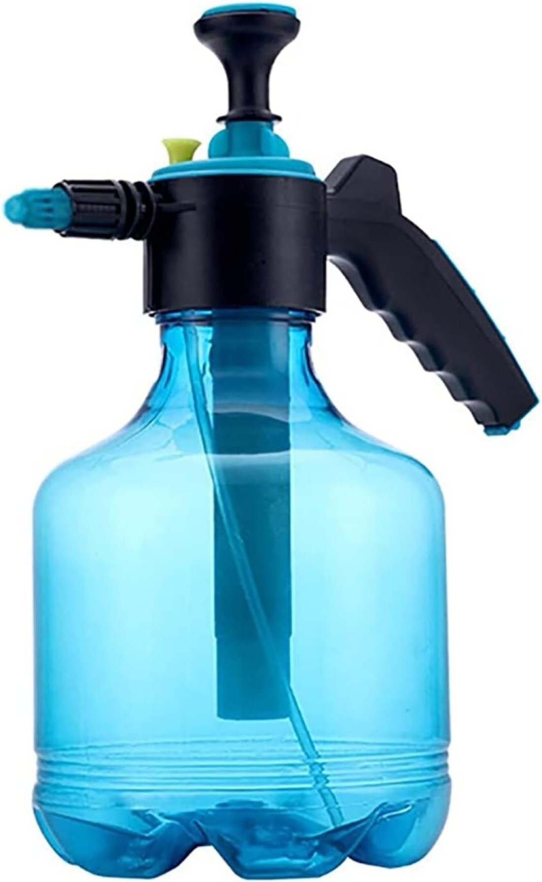 Egardenkart Garden Pump Sprayer, Hand-held Pressure Sprayer Bottle for Lawn with Safety Value &amp; Adjustable Nozzle, for Watering,Bird Sprayer, Spraying Weeds,Home Cleaning and Car Washing (2 ltr)