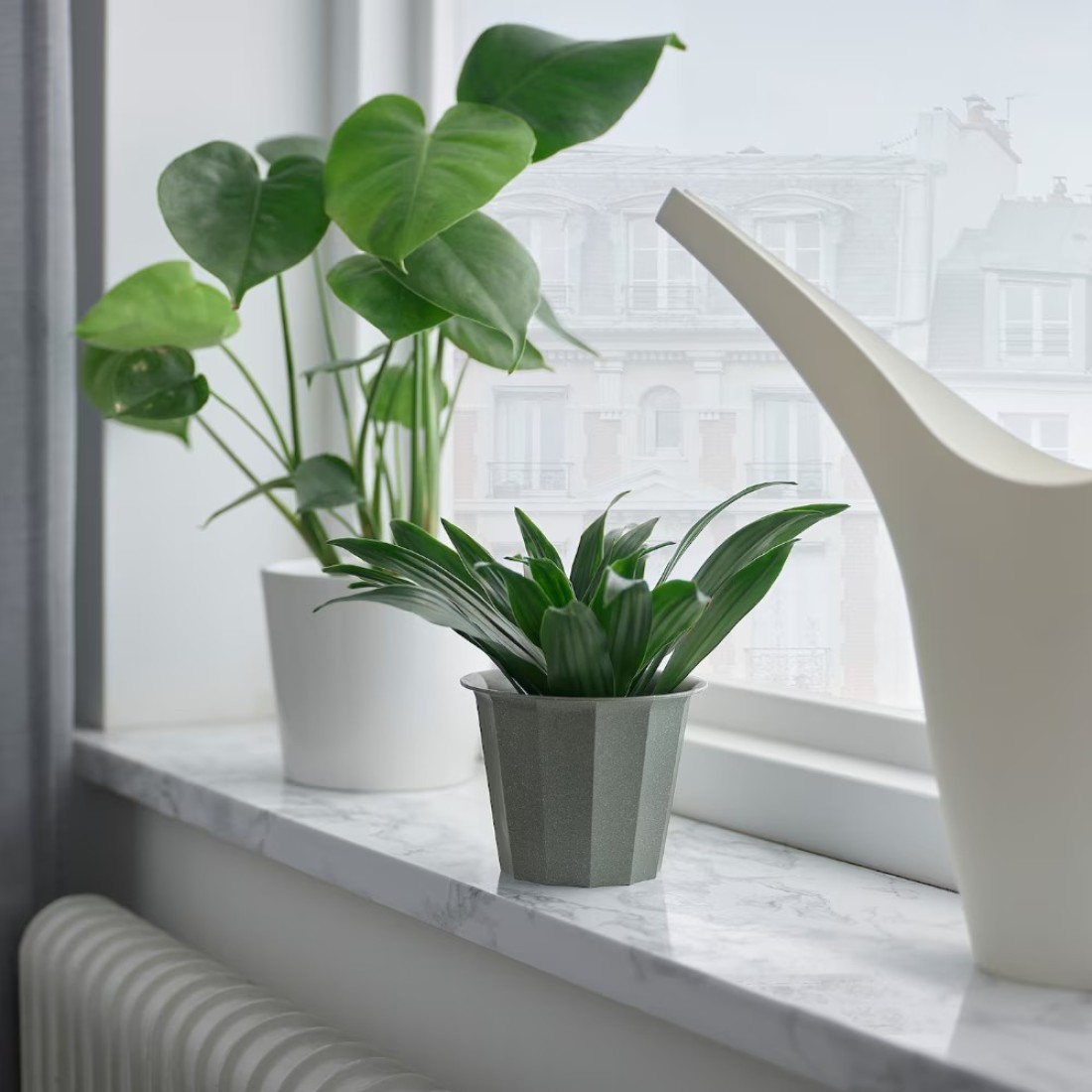 Plant Pot In/Outdoor Grey 9cm