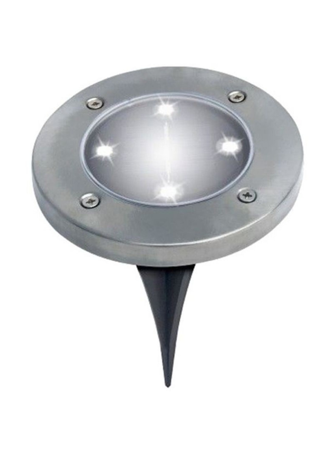 Generic Disk Led Solar Light Black/Silver