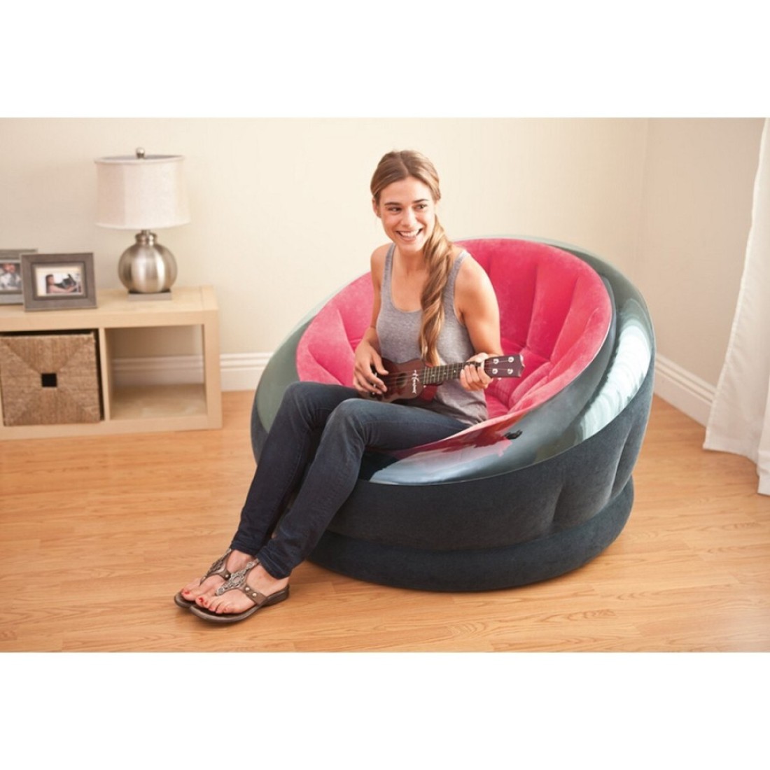 Intex Empire Chair 68582 (Color May Vary) - 1 Piece