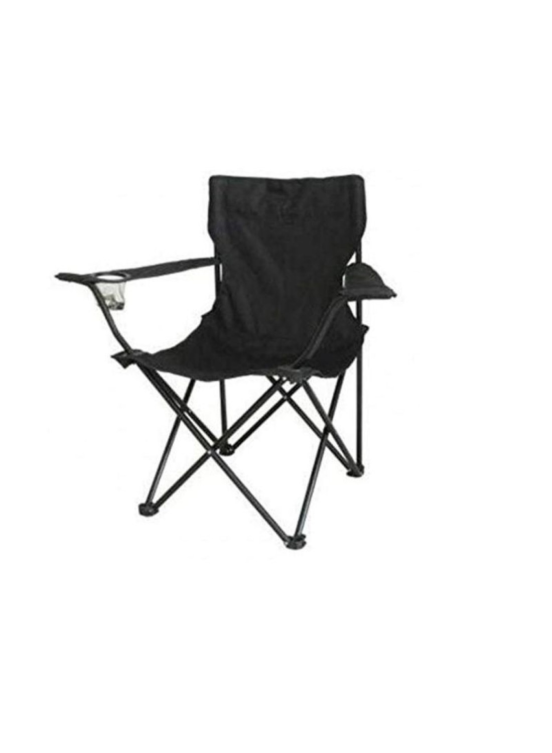 Generic Foldable Beach And Garden Chair Black
