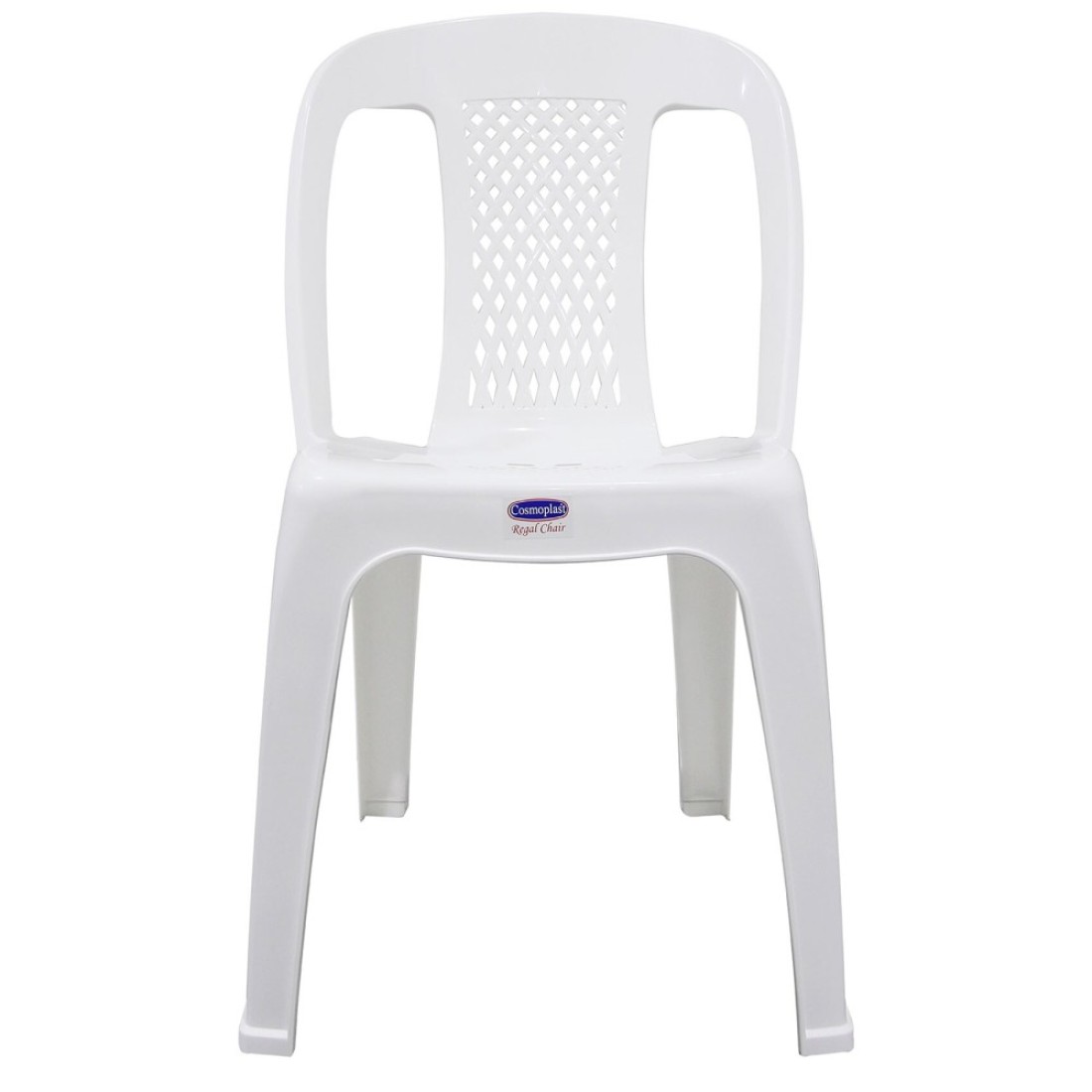 Cosmoplast Regal Outdoor Garden Chair White