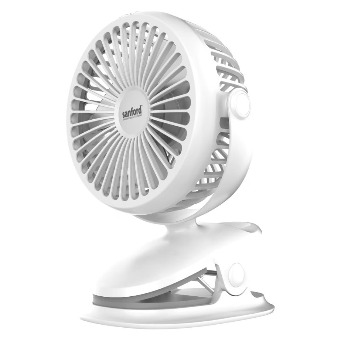Sanford Portable Clip Fan White