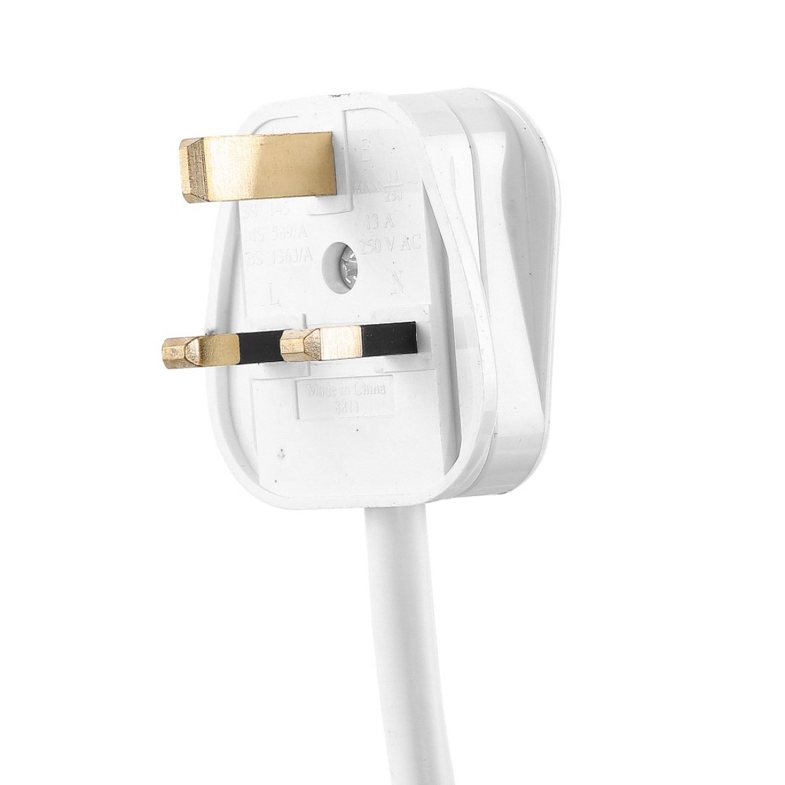 Geepas 6 Way Extension Socket 13A - Extension Lead Strip With 6 LED Indicators &amp; 6 Power Switches | Extra Long 3M Cord With Over Current Protected | Ideal For All Electronic Devices