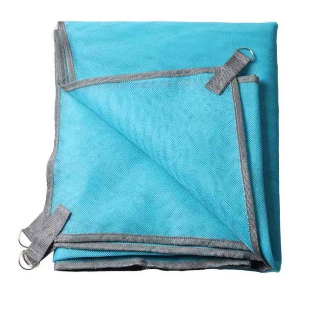 Aiwanto Beach Mat Picnic Mat Sand Proof Lightweight Compact Large Beach Picnic Mat Fast Dry Waterproof Easy Clean Ultra Portable Blanket (Blue, 79"×79")