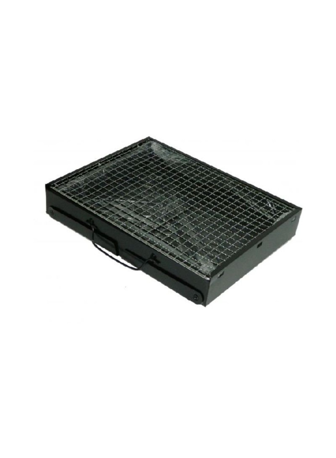 Generic Bbq Charcoal Grill Black 36X29X6.8Centimeter