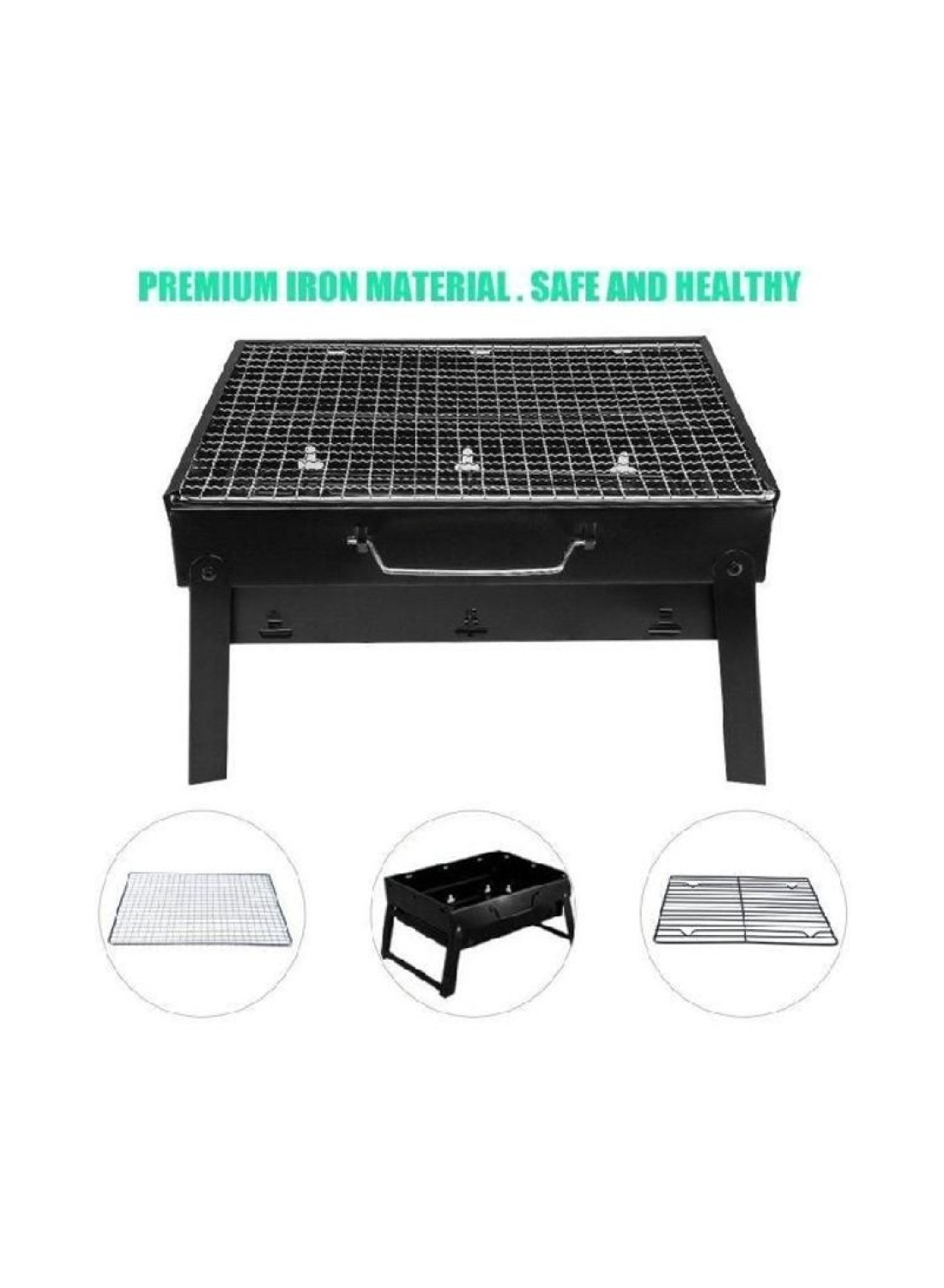 Generic Bbq Charcoal Grill Black