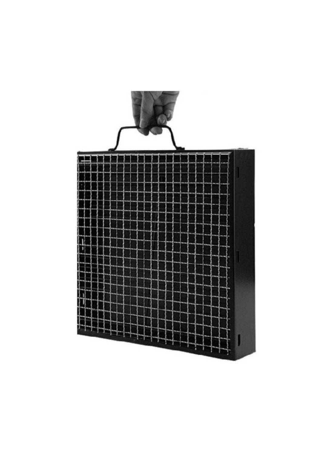 Generic Portable Bbq Charcoal Grill Black 35X26X20cm
