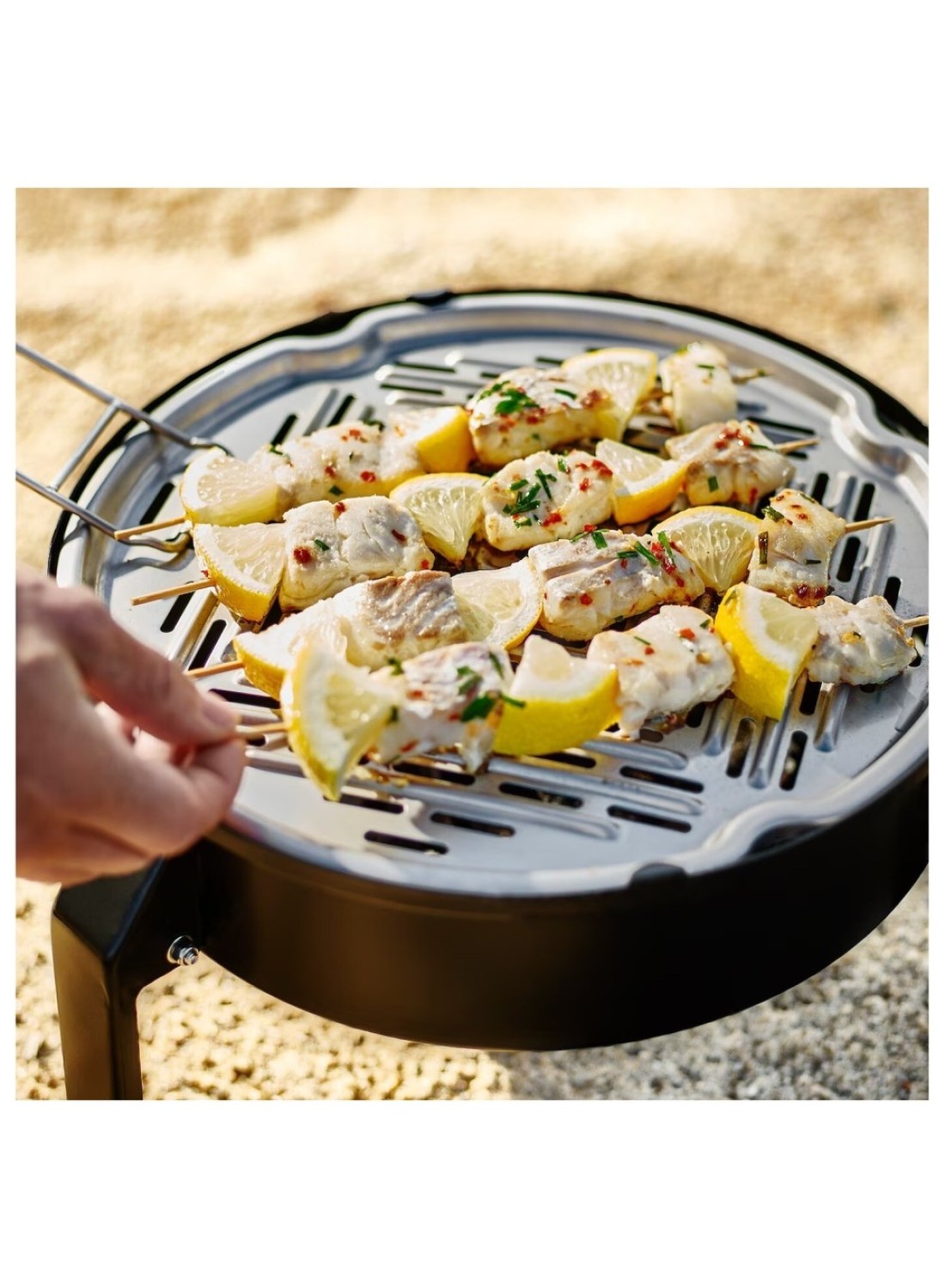 Generic Portable Black Charcoal Barbecue