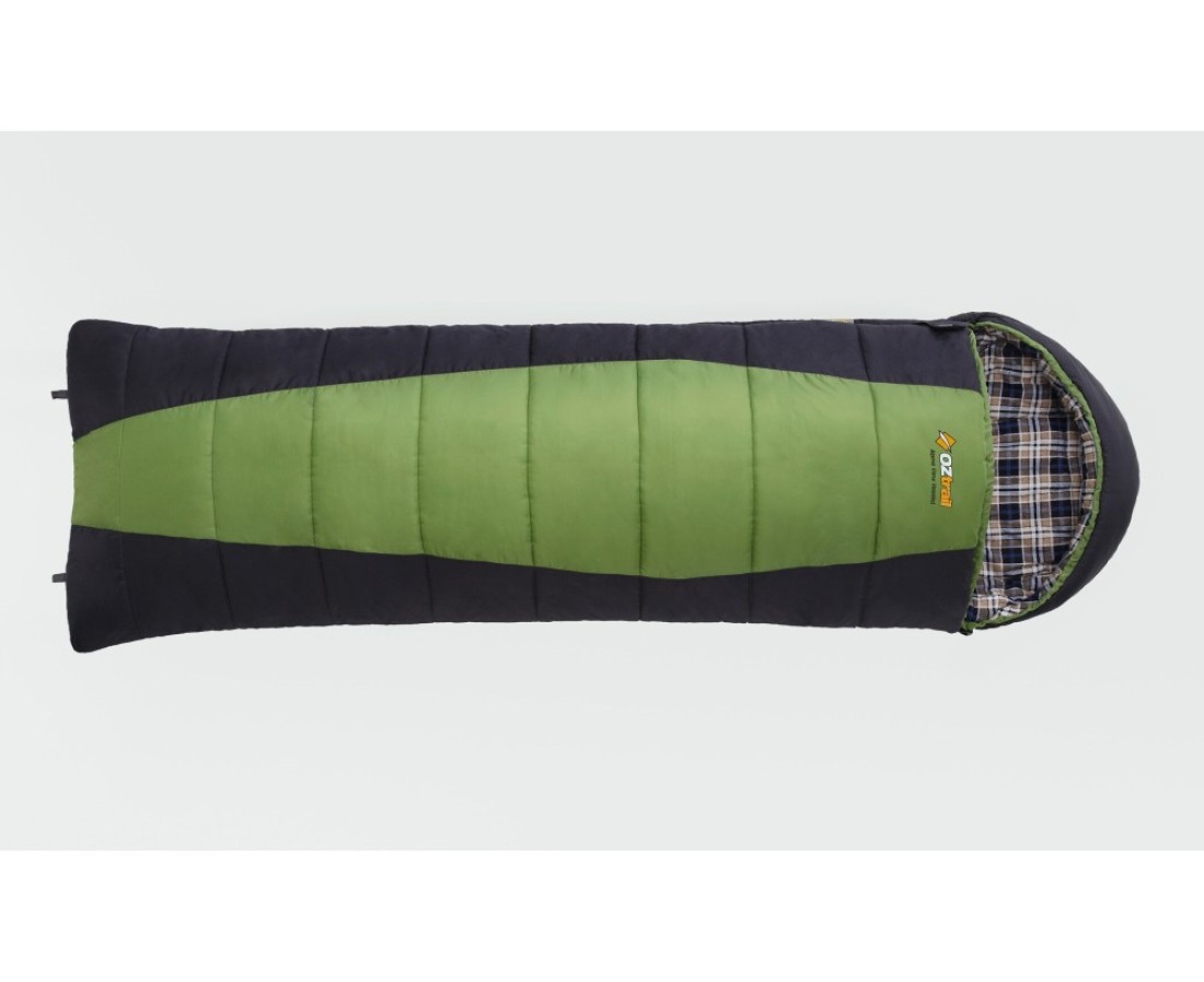 OZTRAIL Alpine View Jumbo -12&deg;C Sleeping Bag, 230x90cm &ndash; Ultra-Warm, Full-Length Zipper, Lightweight &amp; Compact for Winter Camping and Outdoor Adventures
